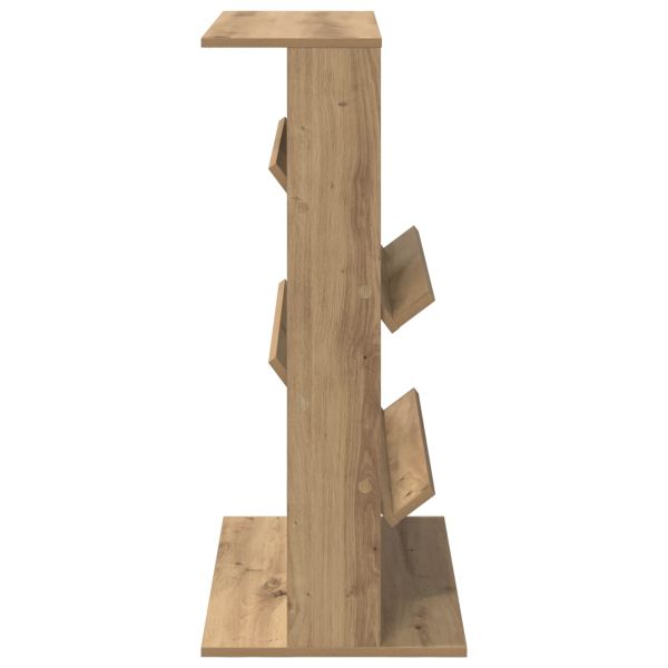Етажерка за списания с рафт Дъб 70 x 41 x 96 см Инженерно дърво