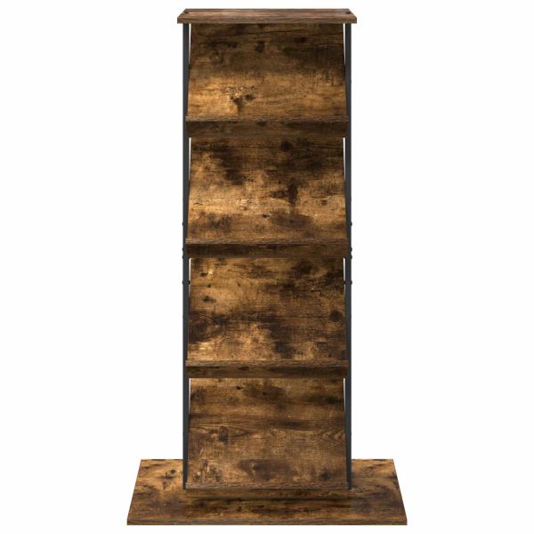 Етажерка за списания с рафт Димян дъб 68 x 40 x 123.5 см