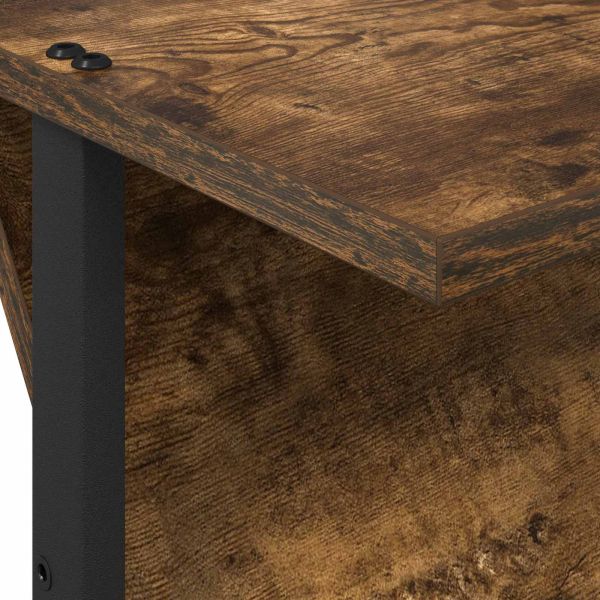 Етажерка за списания с рафт Димян дъб 68 x 40 x 123.5 см