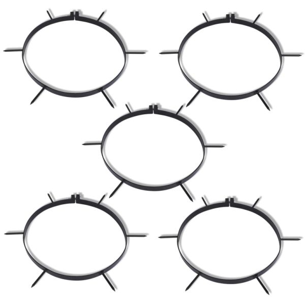 Скоби с шипове за аератор, диаметър 30 см - 5 броя