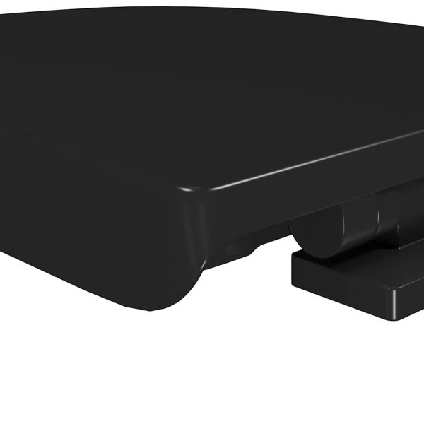 Тоалетна седалка, плавно затваряне, бърз монтаж/демонтаж, черна