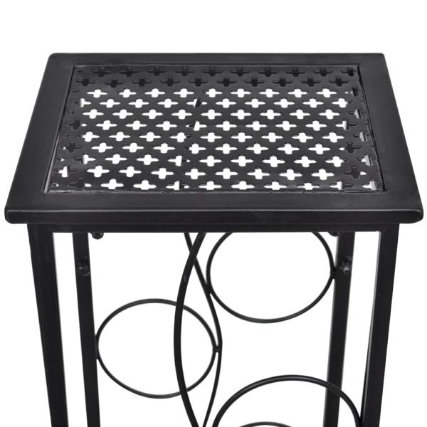 Метална стойка за вино, за 8 бутилки