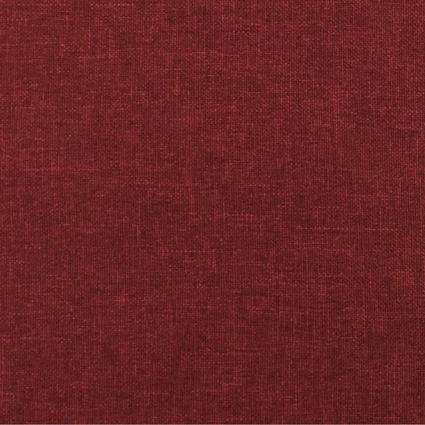 Изправящ масажен стол, виненочервен, текстил