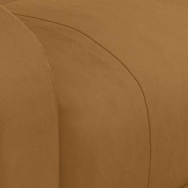 Електрически масажен стол, кафяв, кадифе