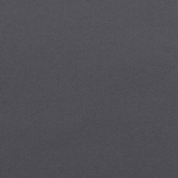 Палетна възглавница, антрацит, 120x40x12 см, текстил