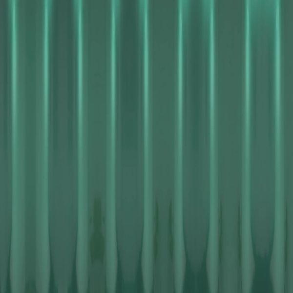 Покривни панели 12 бр поцинкована стомана зелени 60х36 см