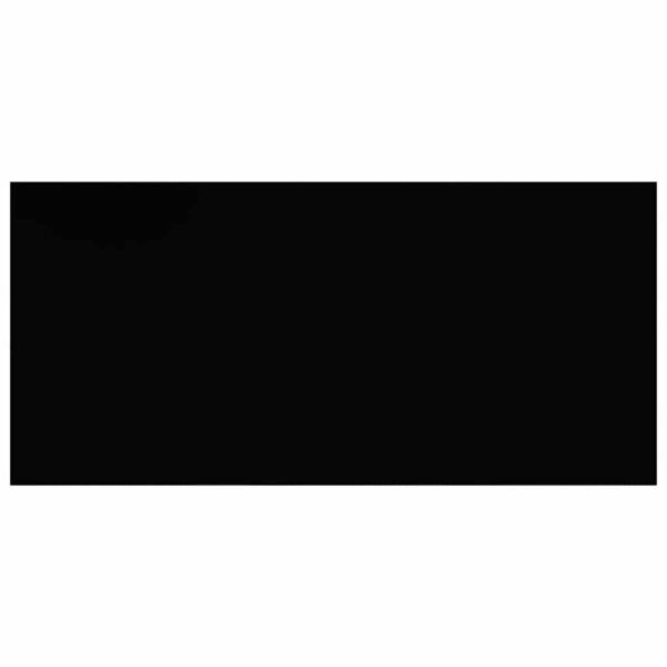 Окачени стенни рафтове, 4 бр, черен гланц, 50x23x3,8 см, МДФ