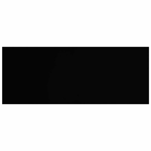 Окачени стенни рафтове, 2 бр, черен гланц, 60x23,5x3,8 см, МДФ