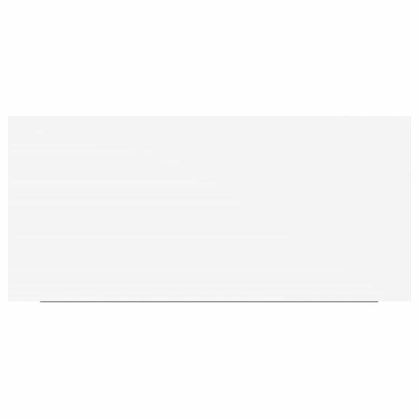 Окачени стенни рафтове, 2 бр, бели, 50x23x3,8 см, МДФ