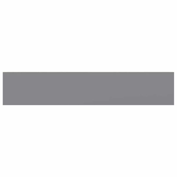 Окачени стенни рафтове, 4 бр, сиви, 120x23,5x3,8 см, МДФ