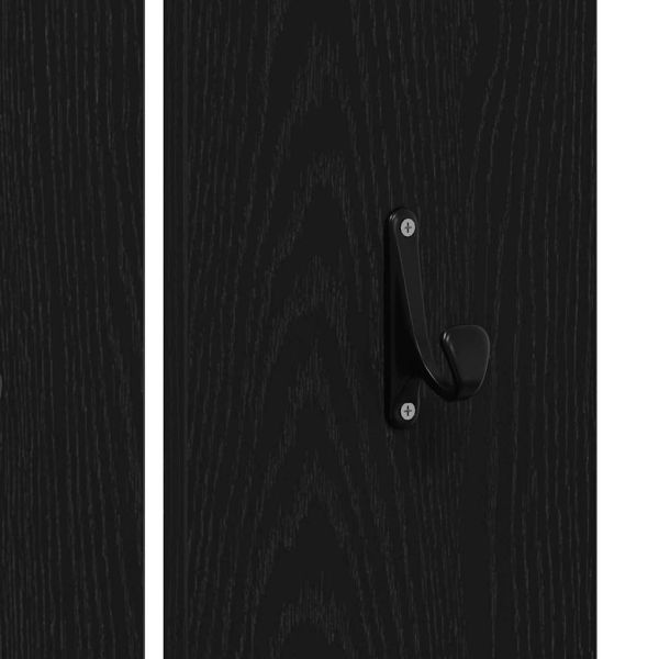 Комплект мебели за антре с огледало 5 pcs Инженерно дърво