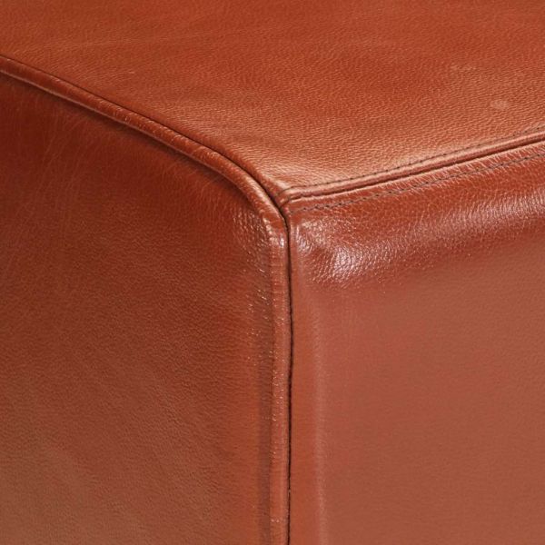 Пейка гимнастическа, кафява, 110 см, естествена кожа