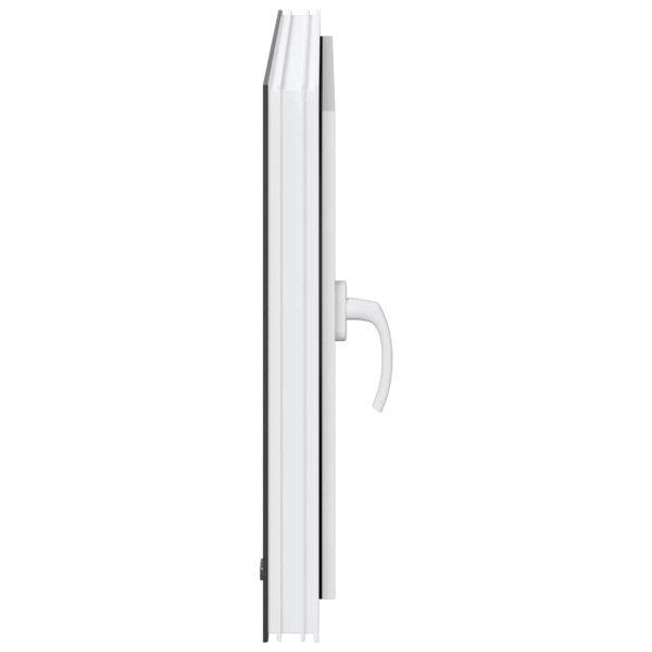 Прозорец за мазе "RISOR" 80x50 см Отварящо-отваряем DIN десен антрацит