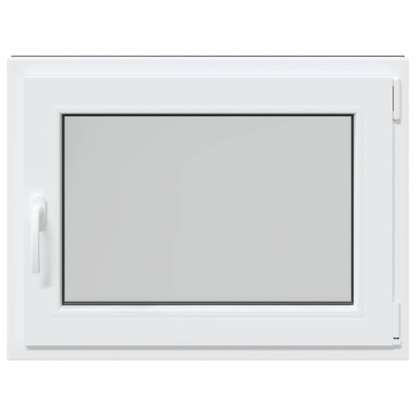 Прозорец за мазе "RISOR" 80x60 см Отварящо-отваряем DIN десен антрацит