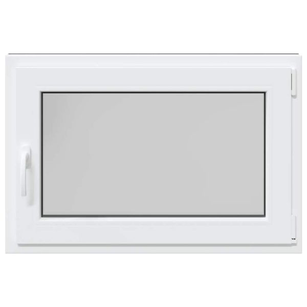 Прозорец за мазе "RISOR" 90x50 см Отварящо-отваряем DIN десен антрацит