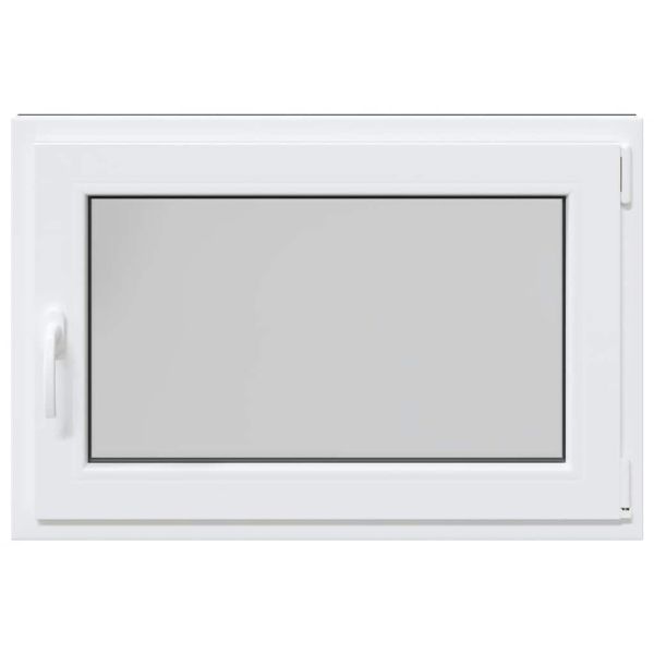 Прозорец за мазе "RISOR" 90x60 см Отварящо-отваряем DIN десен антрацит