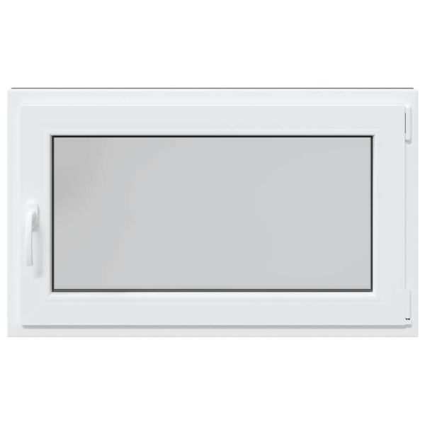 Прозорец за мазе "RISOR" 100x70 см Отварящо-отваряем DIN десен антрацит