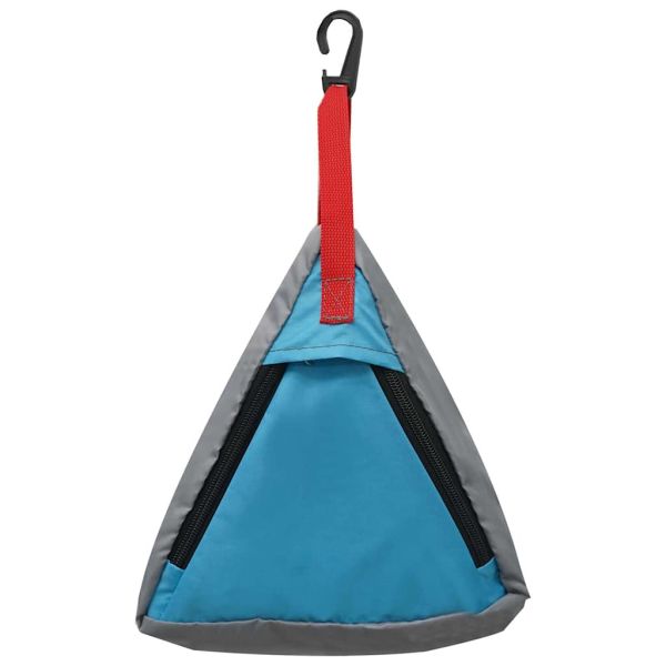 Чанта за съхранение 4 pcs Сив и син 24 x 16 x 24 см оксфорд