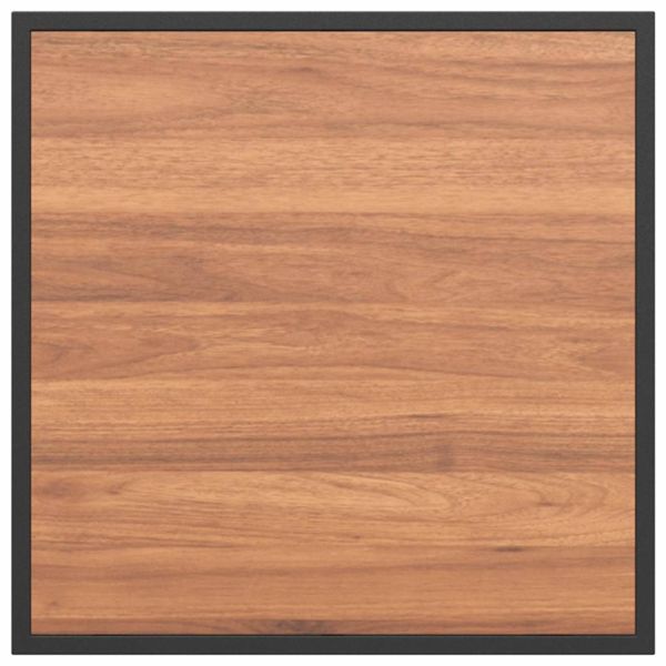 Масичка за кафе Черен и кафяв 55 x 55 x 35 cm