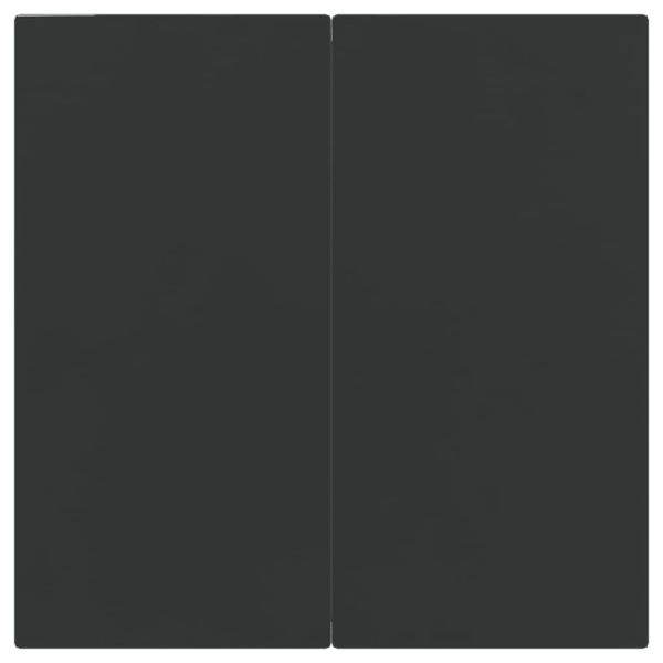 Градински трапезен комплект 5 части черен полиратан и стомана