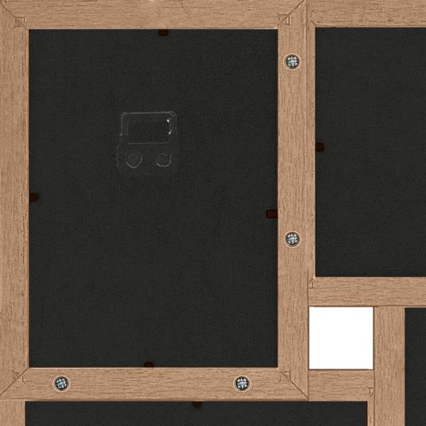 Фоторамка колаж за 24 снимки (10х15 см), светлокафява, МДФ