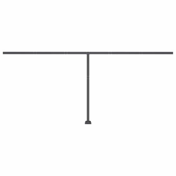 Свободностояща автоматична тента, 600x300 см, антрацит