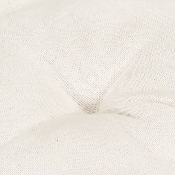 Възглавница за палетен диван, бежова, 120x40x7 см