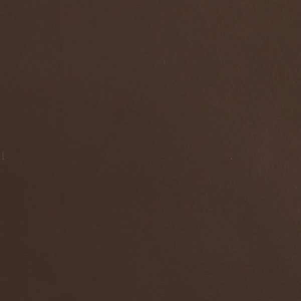 Кушетка с възглавници и болстер кафява изкуствена кожа