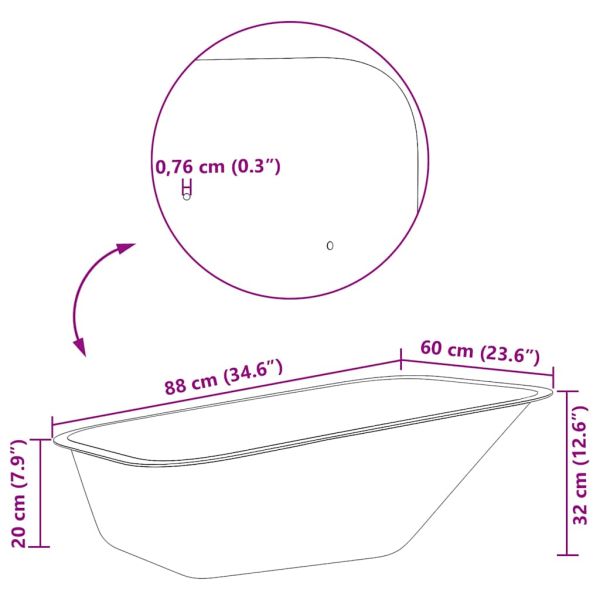 Подмяна на чиния за количка Сребрист 88 x 60 x 32 см Стомана