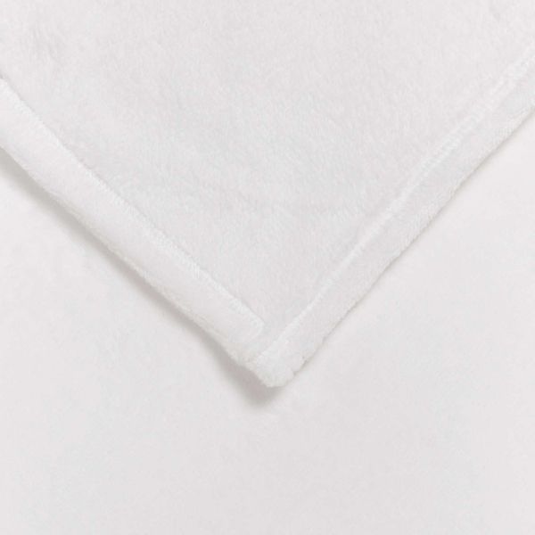 Одеяло Бяло 220 x 240 cm Мека вълна