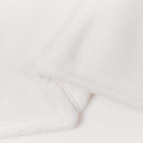 Одеала за хвърляне 6 pcs Бяло 150 x 200 cm Мека вълна