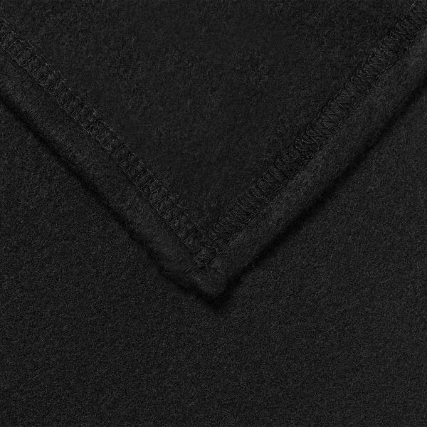 Одеала за хвърляне 24 pcs Черно 170 х 130 см Мека вълна