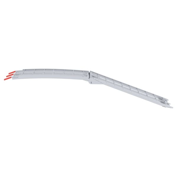 Рампа за мотоциклети Сребрист 180 x 28 x 5 см Алуминий