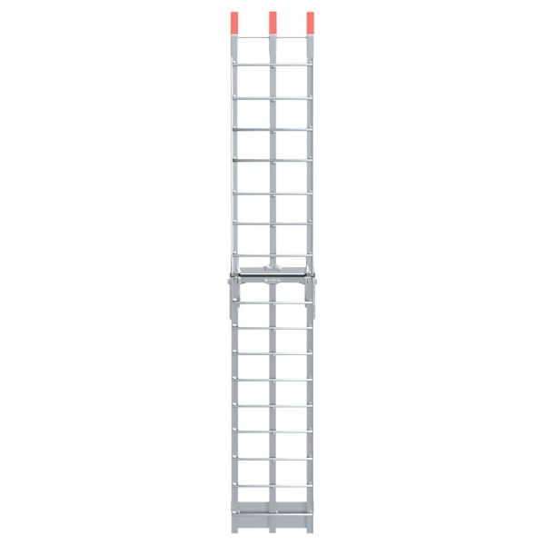 Рампа за мотоциклети Сребрист 180 x 28 x 5 см Алуминий