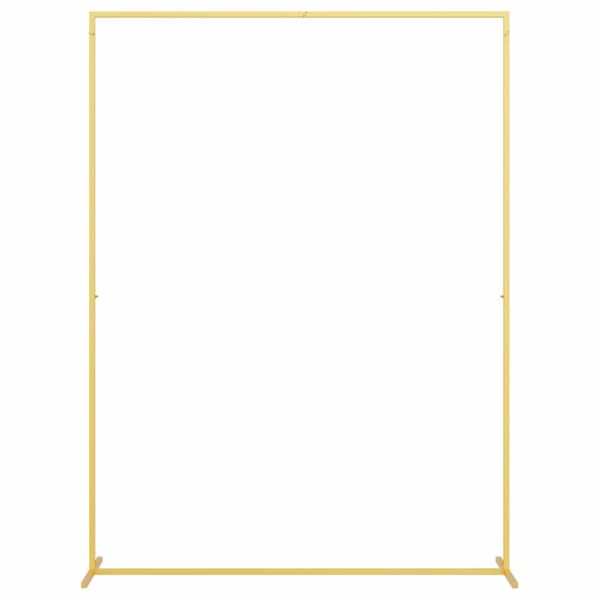 Сватбена арка Златист 150 x 49,5 x 200 см Стомана