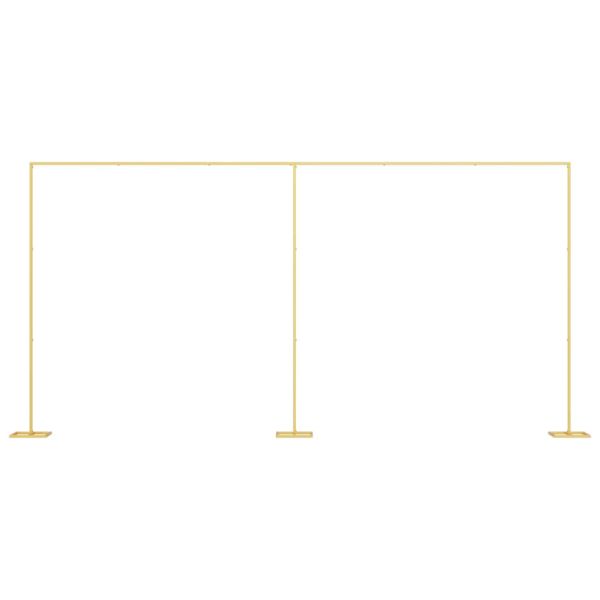 Сватбена арка Златист 657 x 35 x 300 см Стомана