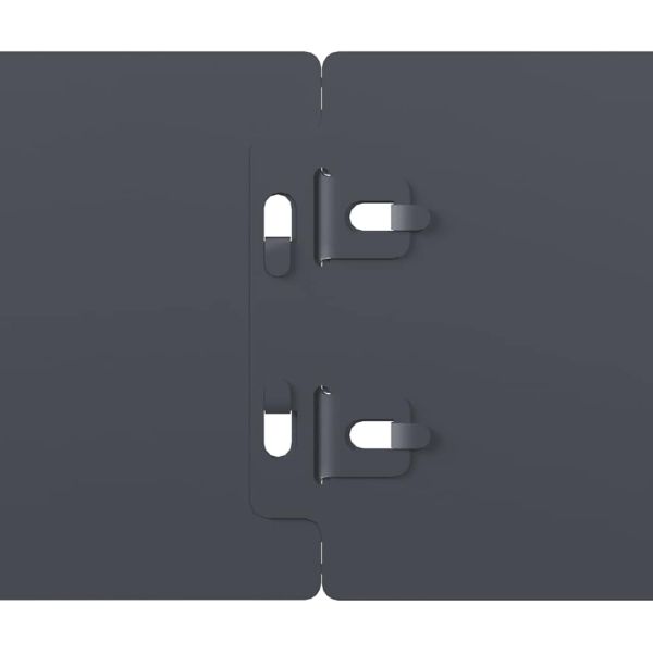 Краища за тревни площи 50 бр антрацит студено валцувана стомана