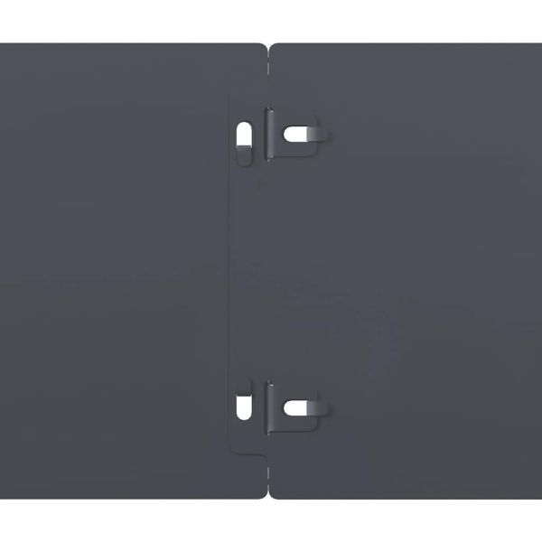 Подравняване на тревни площи 10 бр. антрацит 10x103 см