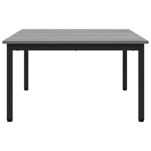 Масичка за кафе Сив Сонома 80 x 80 x 45 cm Инженерно дърво