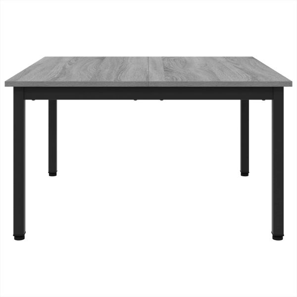 Масичка за кафе Сив Сонома 80 x 80 x 45 cm Инженерно дърво