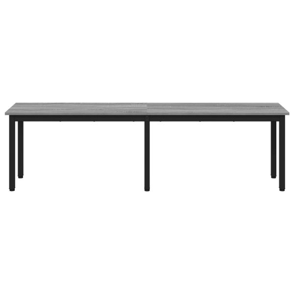 Пейка Сив Сонома 160 x 35 x 45 cm Инженерно дърво