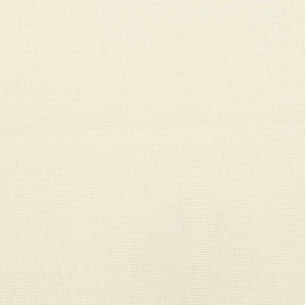 Възглавница за градинска пейка кремава 200x(50+50)x7 см оксфорд