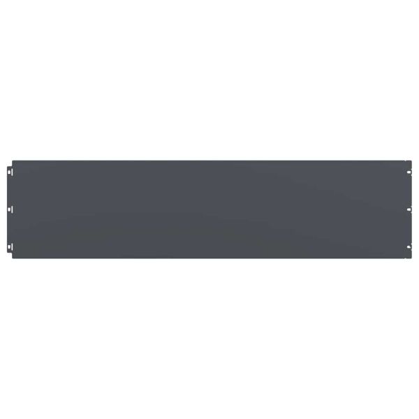 Подравняване на тревни площи 10 бр. антрацит 25x103 см