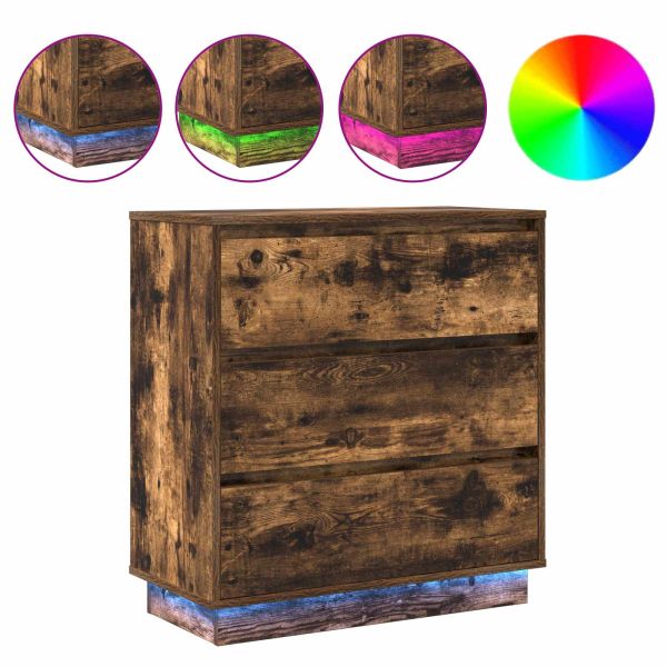 Нощен шкаф Димян дъб 71 x 34,5 x 75 см Инженерно дърво