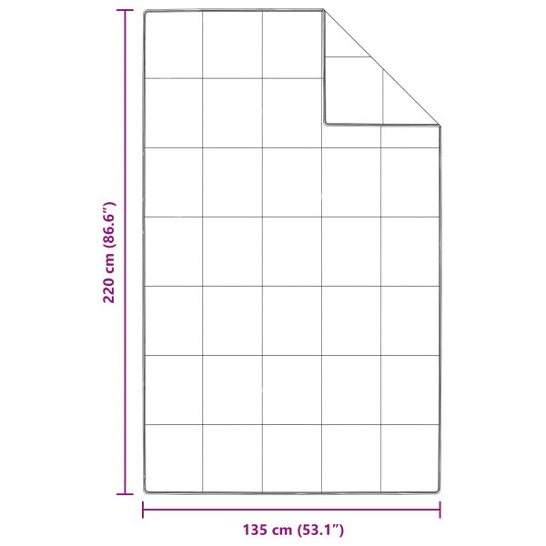 Зимен юрган с възглавница 2 pcs Бяло Пухени пера