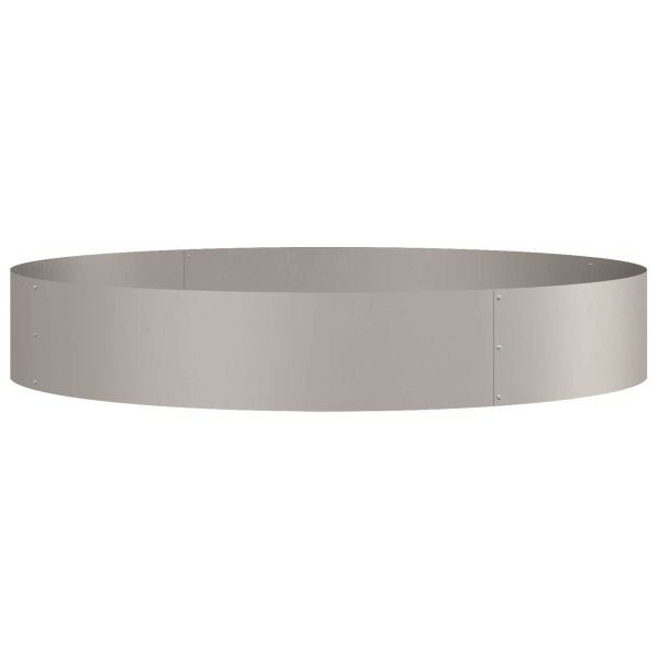 Пръстен за саксия 5 pcs Кафяво 120 x 120 x 20 см