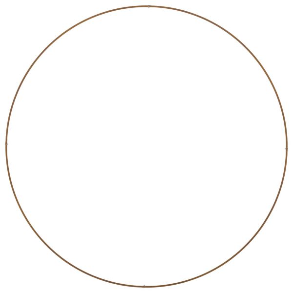 Пръстен за саксия 5 pcs Кафяво 120 x 120 x 20 см