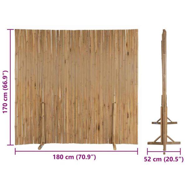 Бамбукова ограда, 180х170 см