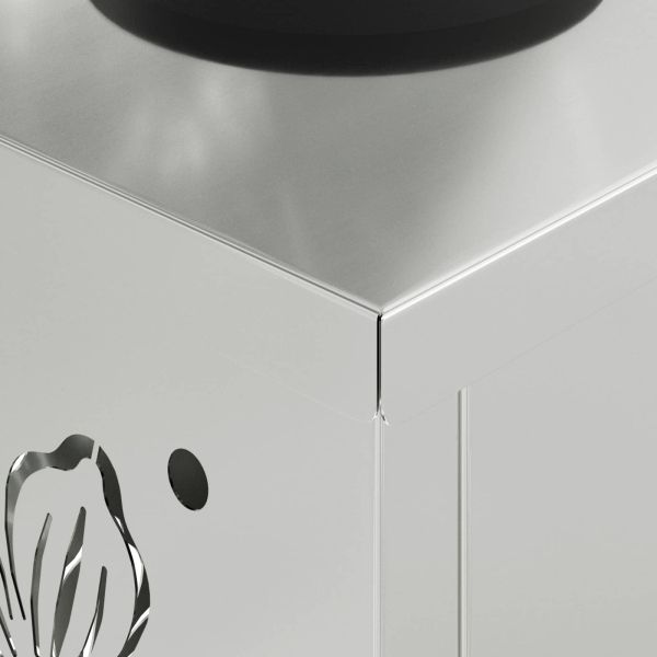 Соларна LED светлина за пътека 2 pcs Ръждясало Галванизирана