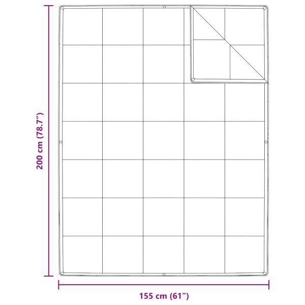 2-в-1 Дюшека с възглавница 2 pcs Бяло Пухени пера